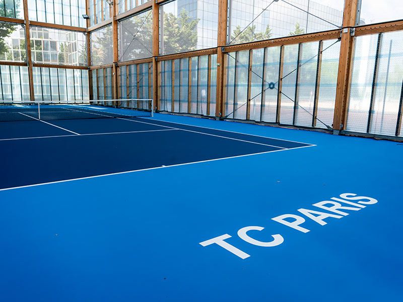Inauguration du Tennis Club de Paris « Côté Seine » 5 Tennis Club de Paris - TCP côté Seine - tennis