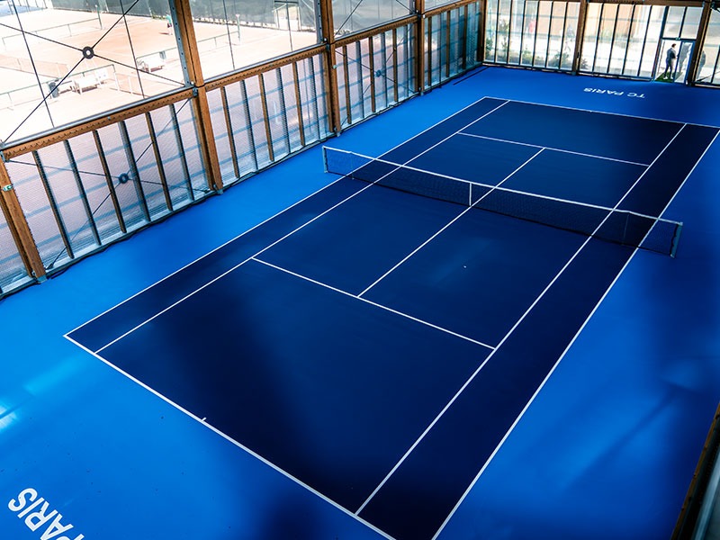 Inauguration du Tennis Club de Paris « Côté Seine » 4 Tennis Club de Paris - TCP côté Seine - tennis court